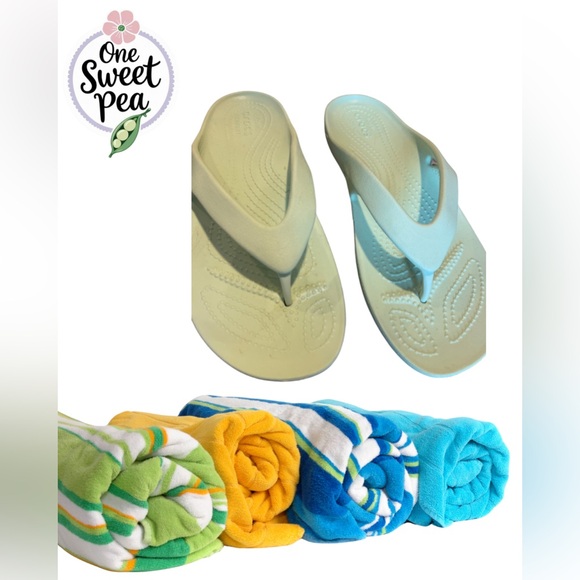 CROCS Women's Sandals Light Green - Picture 4 of 4